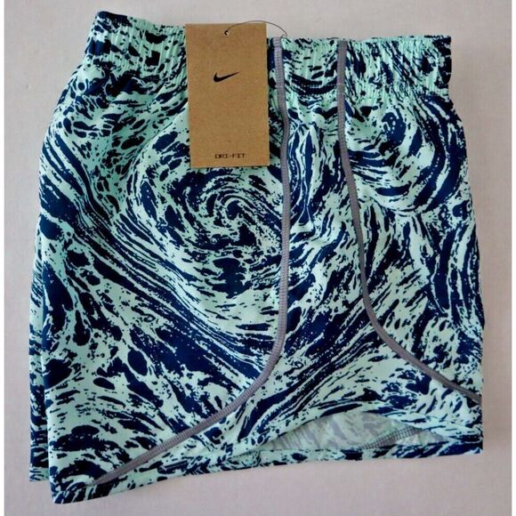 Nike DQ6673-379 Women's Sz XS Turquoise Dri-FIT Icon Clash Tempo Running Shorts - Picture 5 of 7